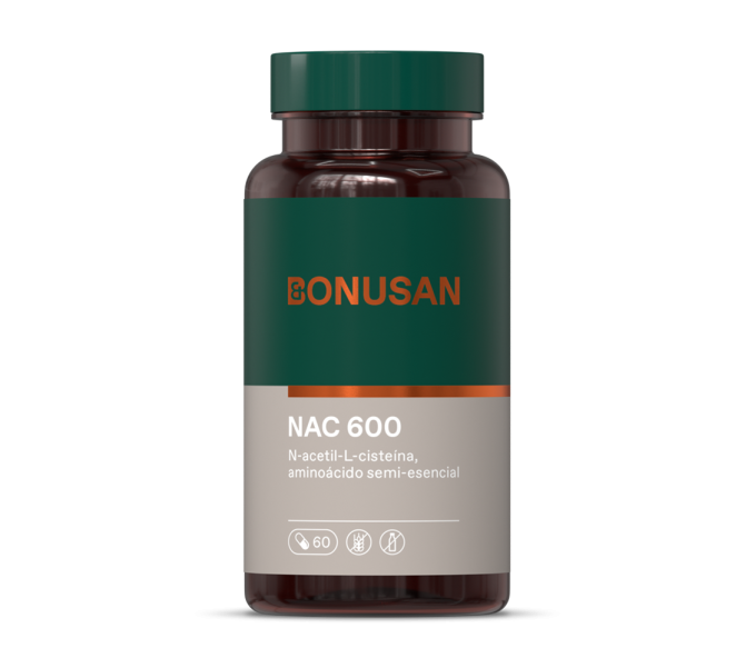 Comprar NAC N-ACETILCISTEINA 600 MG 60 CAP BONUSAN online - Farmacia Coliseum
