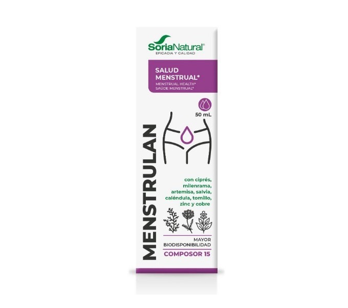 COMPOSOR 15 XXI MENSTRUALAN MENSTRULAN 50 ML SORIA NATURAL