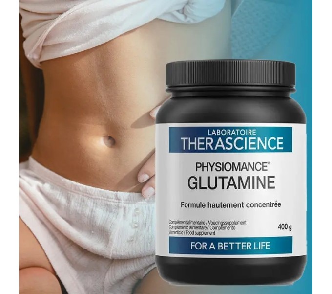 Comprar online GLUTAMINA 400G PHYSIOMANCE THERASCIENCE Farmacia Coliseum