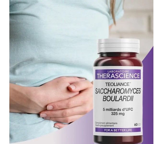 Comprar online TEOLIANCE SACCHAROMYCES BOULARDI 60 CAPS PHYSIOMACE THERASCIENCE Farmacia Coliseum