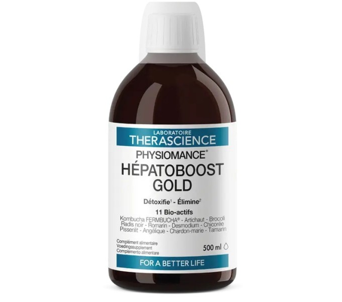 HEPATOBOOST GOLD 500ML PHYSIOMANCE THERASCIENCE Farmacia Coliseum
