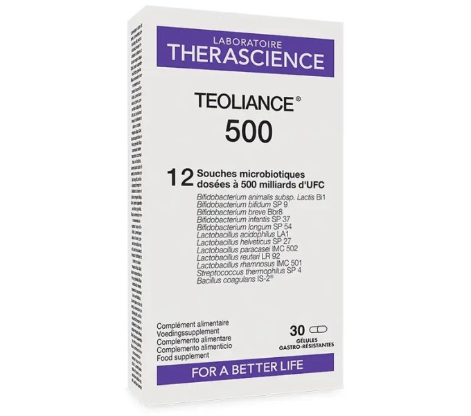 TEOLIANCE 500 30 CAPS PHYSIOMACE THERASCIENCE Farmacia Coliseum