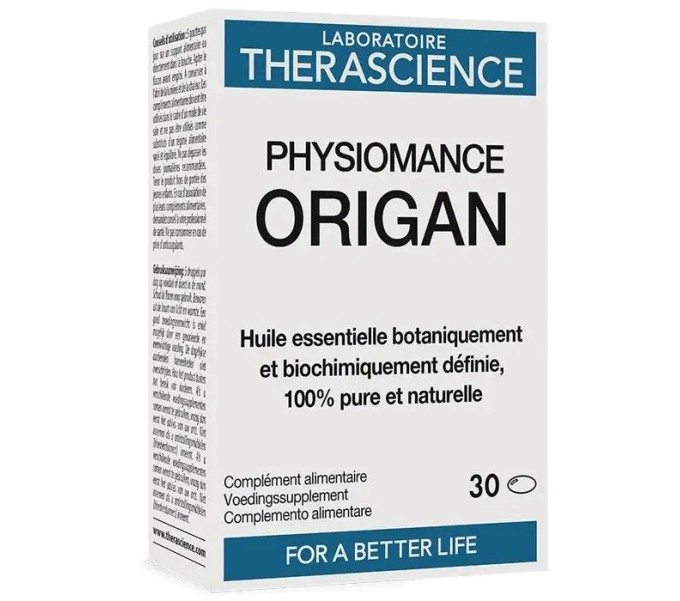 OREGANO 30 CAPS PHYSIOMANCE THERASCIENCE Farmacia Coliseum