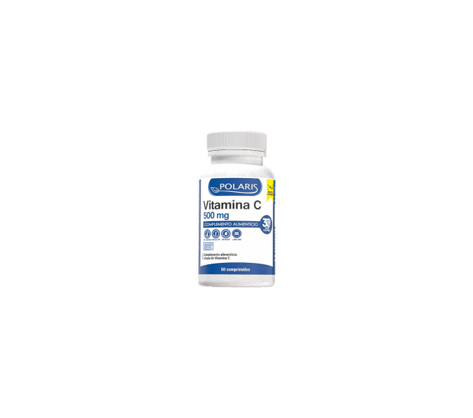 vitamina c 500 mg 50 comp polaris  contribuye al funcionamiento normal del sistema inmunitario | farmacia coliseum