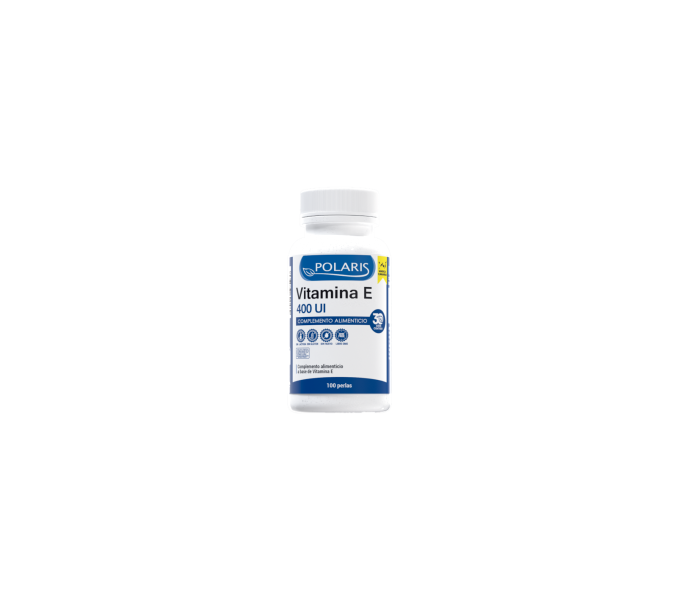 vitamina e 400 ui 100 perlas polaris  contribuye a la protección de las células frente al daño | farmacia coliseum