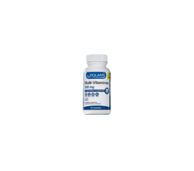 multivitaminas 100 como polaris  apoyo nutricional para mantener la energía y el bienestar | farmacia coliseum