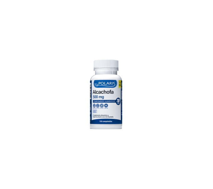 alcachofa 500 mg 150 comp polaris  la alcachofa favorece la función hepática y digestiva | farmacia coliseum