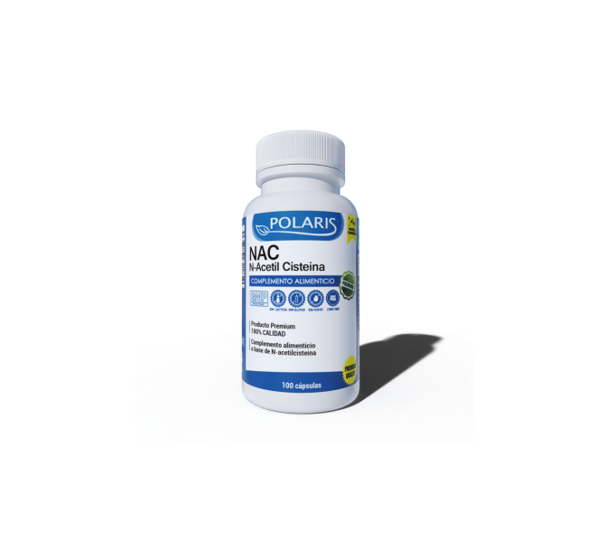 nac n acetilcisteina 299 mg 100 cap polaris  efecto antioxidante y ayuda al bienestar del sistema | farmacia coliseum