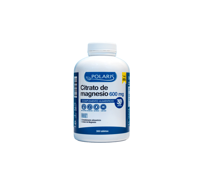 magnesio citrato 300 mg 300 comp polaris  contribuye al mantenimiento de los huesos en condiciones | farmacia coliseum