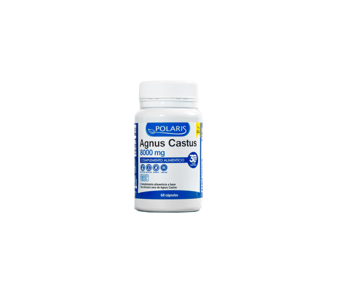 agnus castus 500 mg 100 comp polaris  favorece la regularidad hormonal femenina | farmacia coliseum