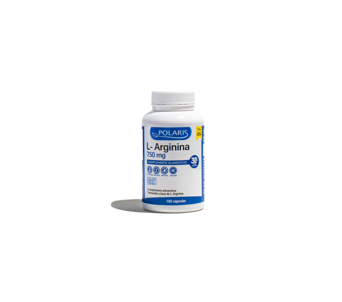 arginina 750 mg 100 comp polaris  apoya al crecimiento muscular, a mantener niveles | farmacia coliseum