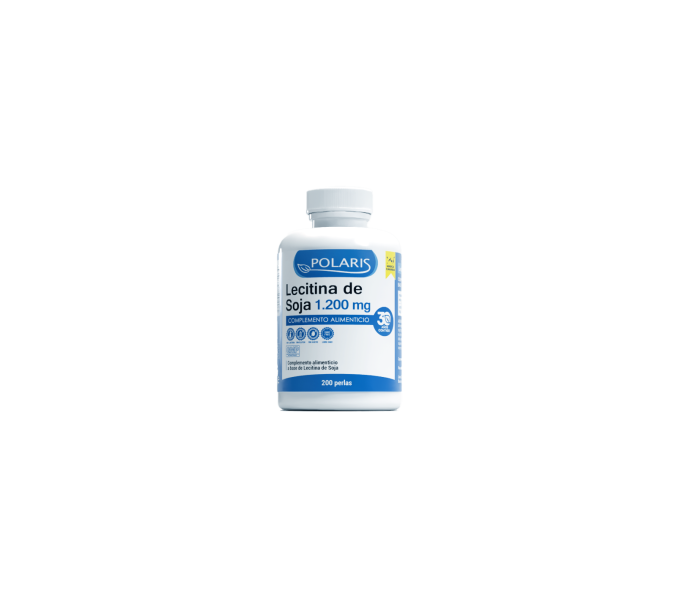 lecitina soja 1200 mg 200 perlas polaris  contribuyen a mantener los niveles normales de colesterol | farmacia coliseum