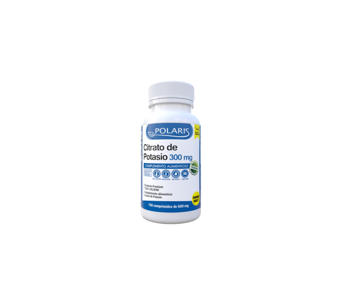 potasio citrato 300 mg 150 comp polaris  actúa como electrolito que ayuda a controlar la función | farmacia coliseum