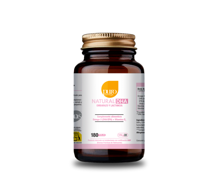 Comprar NATURAL DHA EMBARAZO LACTANCIA 180 PERLAS PURO OMEGA BEPS