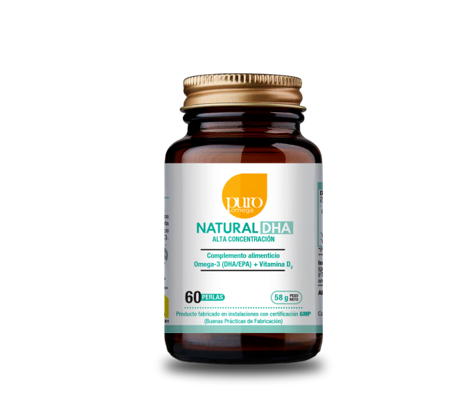 Comprar NATURAL DHA ALTA CONCENTRACION 60 PERLAS PURO OMEGA BEPS