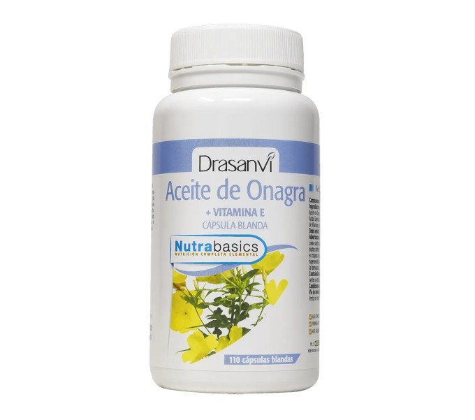 ONAGRA ACEITE 500 MG 110 PERLAS NUTRABASICS DRASANVI