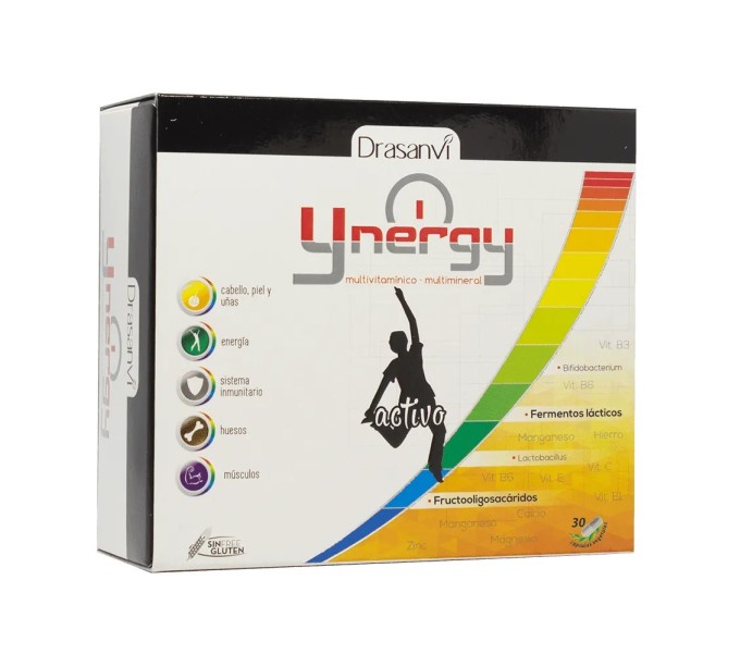 Comprar YNERGY ACTIVO 36 CAPS DRASANVI