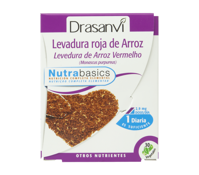 LEVADURA ARROZ ROJO COENZIMA Q10 30 CAP DRASANVI