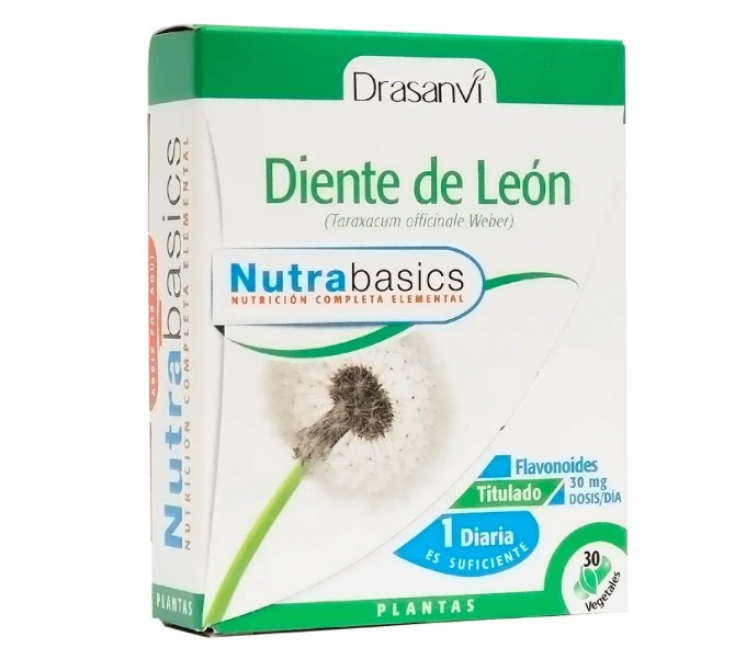 Comprar online DIENTE LEON 30 CAP NUTRABASICS DRASANVI