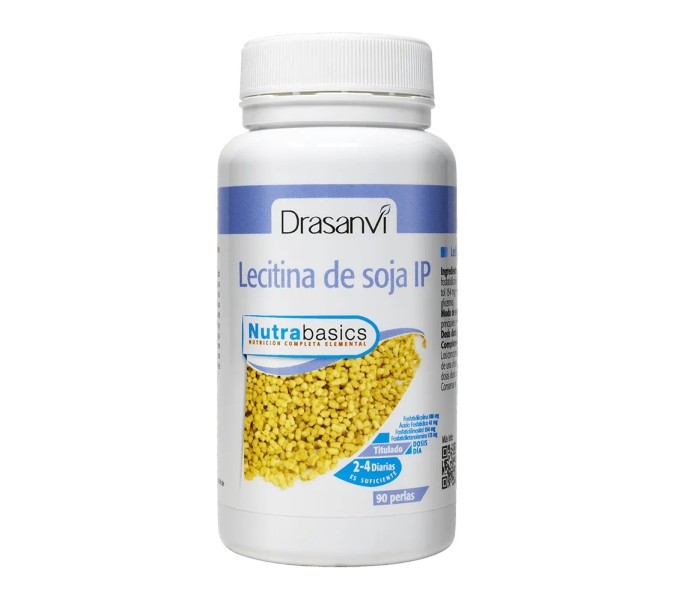 LECITINA SOJA 540 MG 90 PERLAS NUTRABASICS DRASANVI
