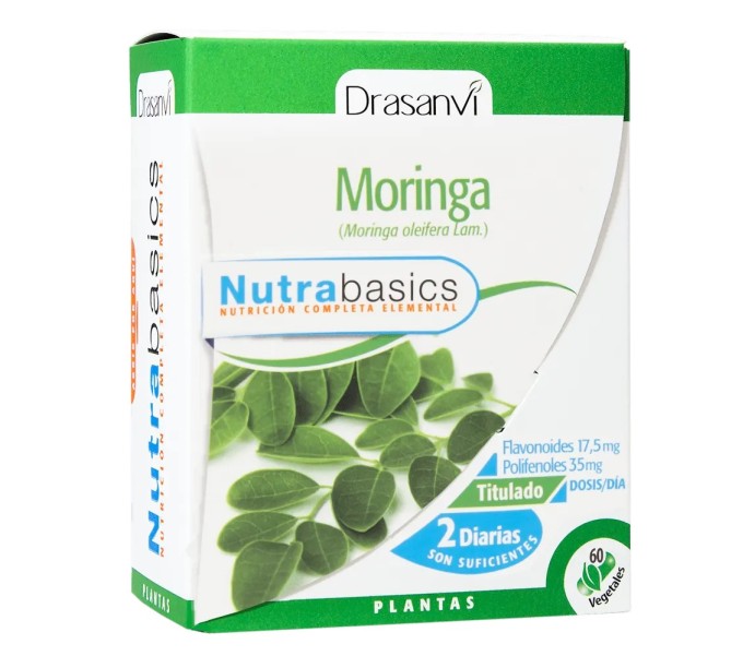 Comprar online MORINGA 60 CAP NUTRABASICS DRASANVI