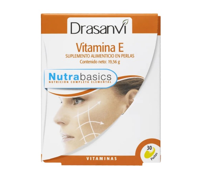 Comprar online VITAMINA E 30 PERLAS NUTRABASICS DRASANVI