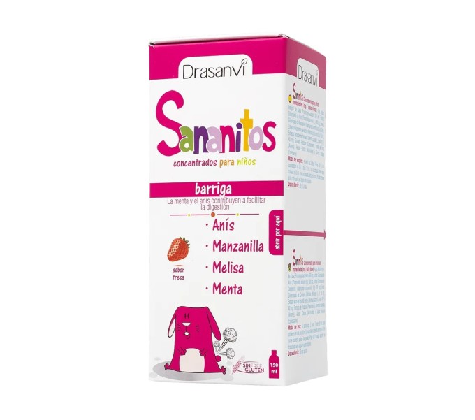 SANANITOS BARRIGA JARABE 150 CC DRASANVI Farmacia Coliseum