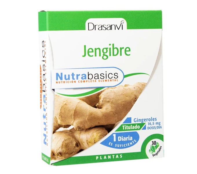 JENGIBRE 30 CAP NUTRABASICS DRASANVI