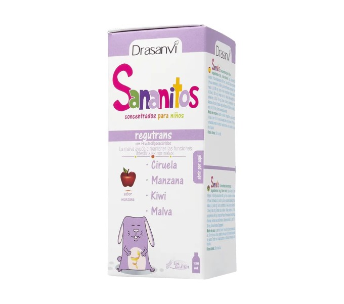 Comprar online SANANITOS REGUTRANS JARABE 150 CC DRASANVI