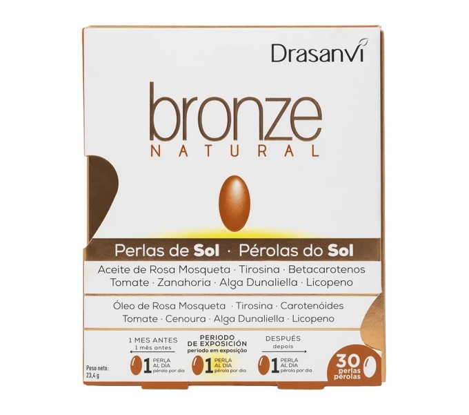 Comprar online BRONZE NATURAL 30 PERLAS DRASANVI
