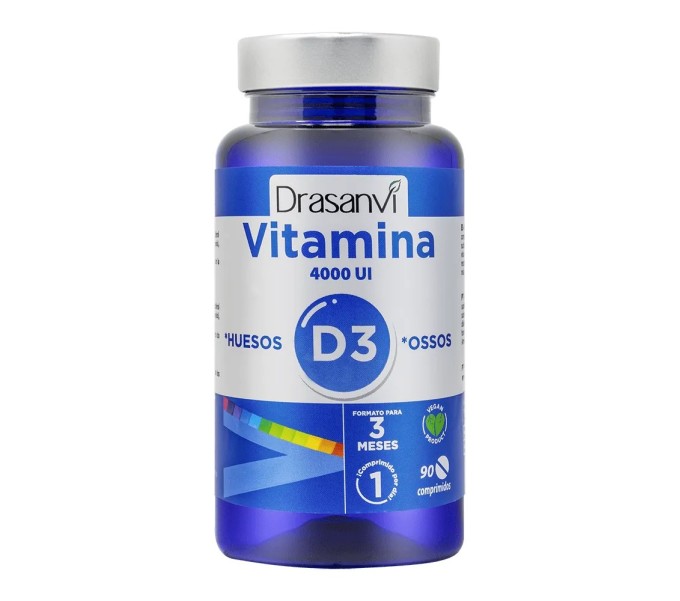 Comprar online VITAMINA D3 4000UI 90 COMP DRASANVI