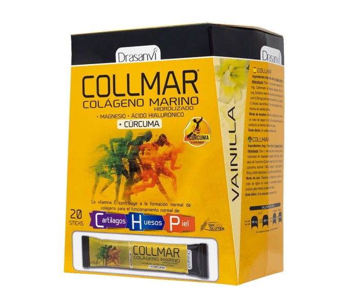 COLLMAR MAGNESIO CURCUMA 20 STICKS VAINILLA DRASANVI