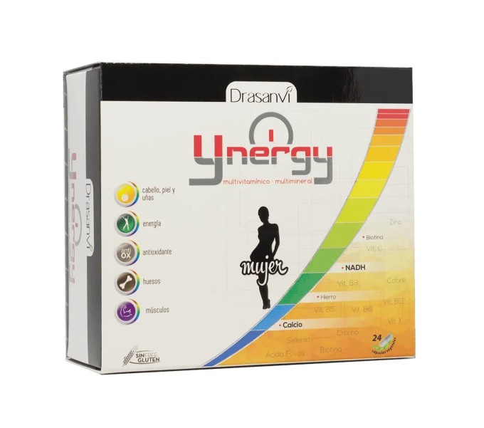 Comprar online YNERGY MUJER 24 CAP DRASANVI Farmacia Coliseum