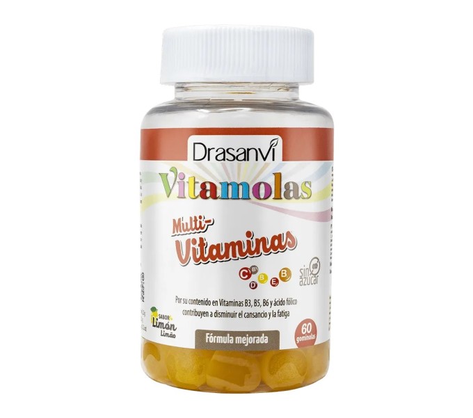 VITAMOLAS MULTIVITAMINICO ADULTOS 60 GOMINOLAS DRASANVI