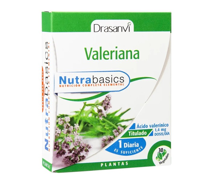 VALERIANA 30 CAP NUTRABASIC DRASANVI Farmacia Coliseum