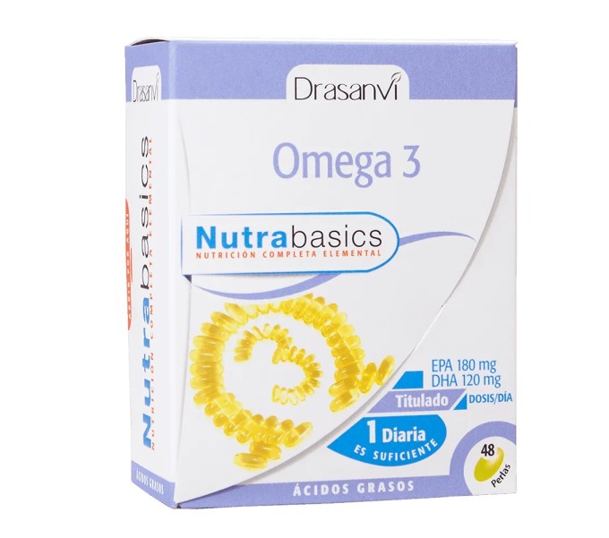 NUTRABASICS OMEGA 3 48 PERLES DRASANVI Farmacia Coliseum