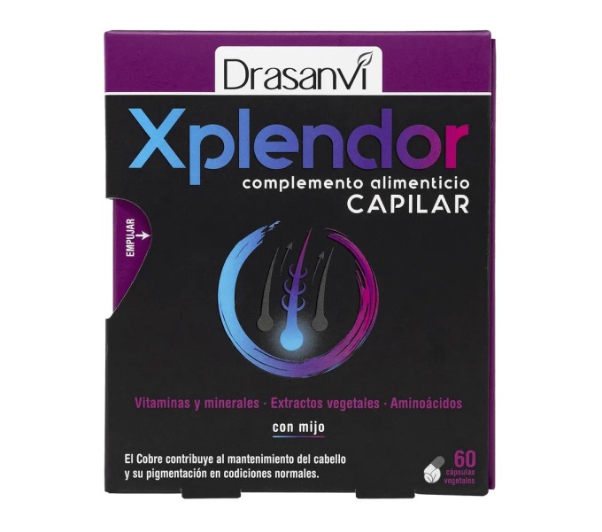XPLENDOR CAPILAR 60 CAP DRASANVI Farmacia Coliseum