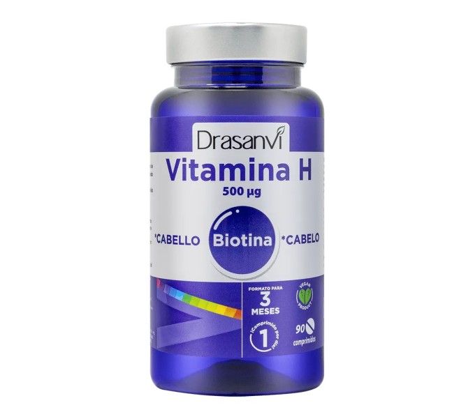 VITAMINA H 500UI BIOTINA 90 COMP DRASANVI Farmacia Coliseum