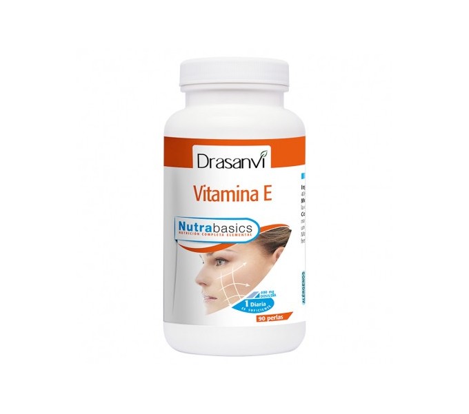 VITAMINA E 90 PERLAS NUTRABASICS DRASANVI Farmacia Coliseum