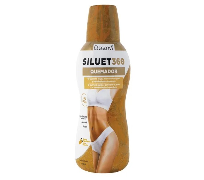 SILUET 360º QUEMADOR 600 ML SABOR MANDARINA DRASANVI