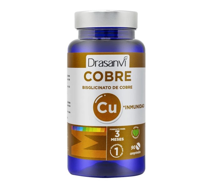 MINERAL BISGLICINATO COBRE 90 COMP DRASANVI