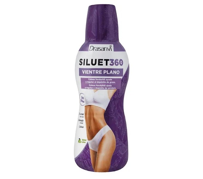 SILUET 360º VIENTRE PLANO 600 ML SABOR LIMA DRASANVI