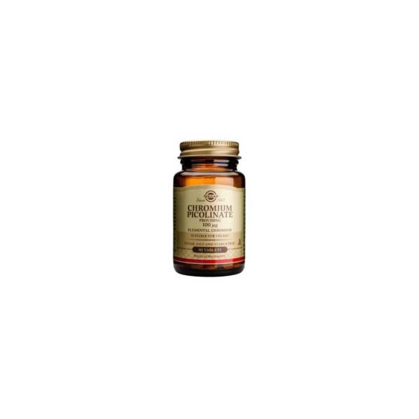 CROMO PICOLINATO 100 MCG 90 COMP SOLGAR
