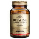 BETAINA HCL+PEPSINA 100 COMP SOLGAR