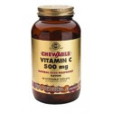 VITAMINA C 500 MG SABOR FRAMBUESA 90 COMP MASTICABLES SOLGAR