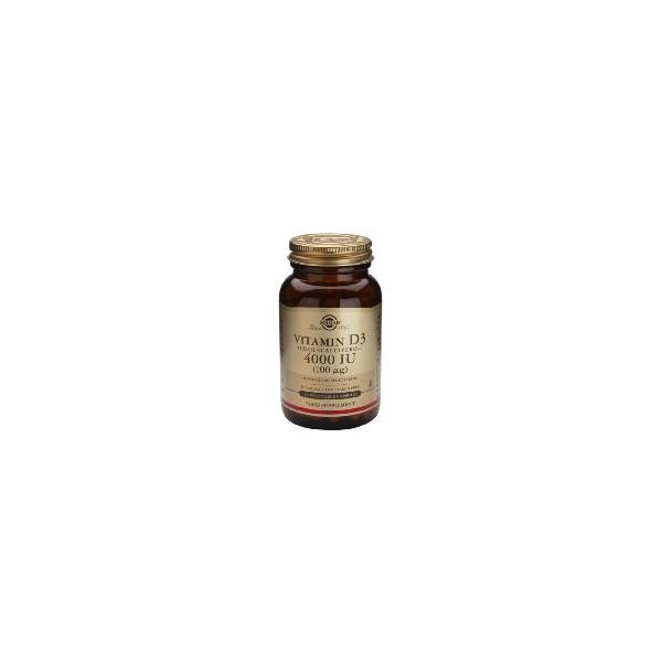 VITAMINA D3 COLECALCIFEROL 4000 UI (100 MCG) 60 CAP VEG SOLGAR