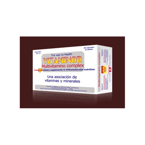 MULTIVITAMINOCOMPLEX (EQUILIBRIO VITAMINAS) 60 COMP ORTHOCOM