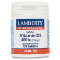 VITAMINA D 400 UI 120 COMP LAMBERTS