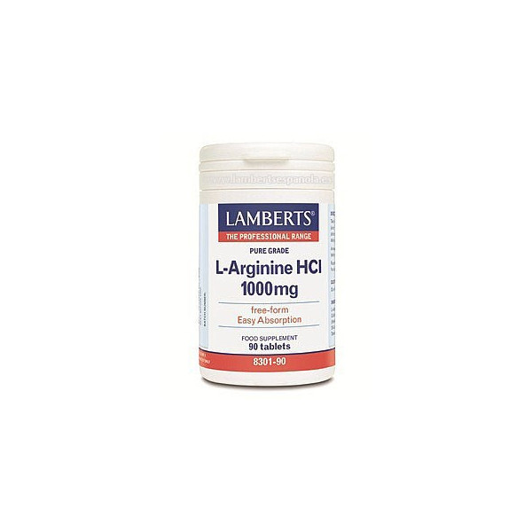 ARGININA 1000 MG 90 COMP LAMBERTS