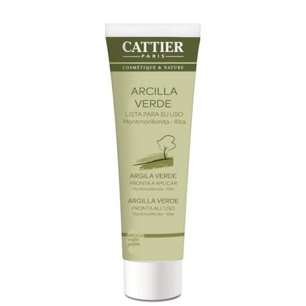 ARCILLA VERDE TUBO LISTA PARA USAR 400 G CATTIER
